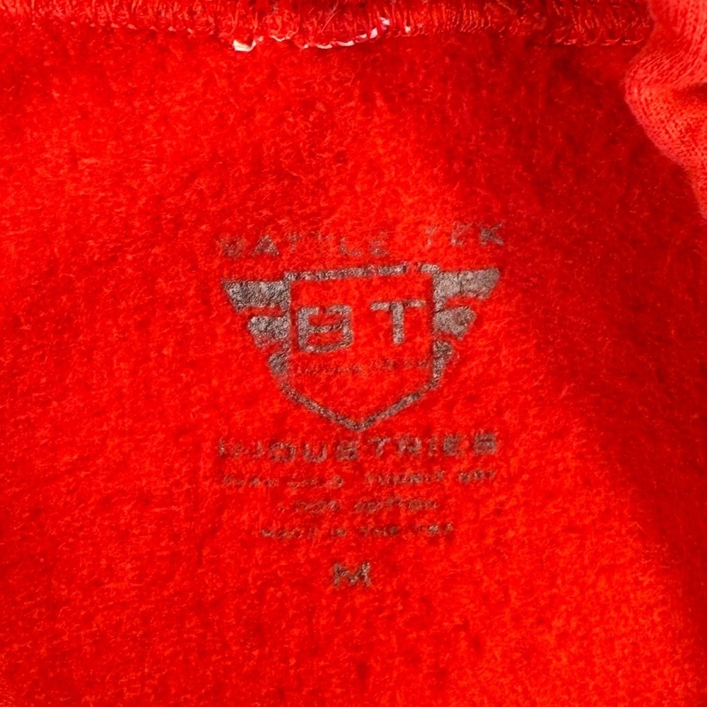 Battle Tek Media Lions King of the Jungle Wrestling Red Hoodie Sweatshirt Mens‎ - Picture 4 of 6